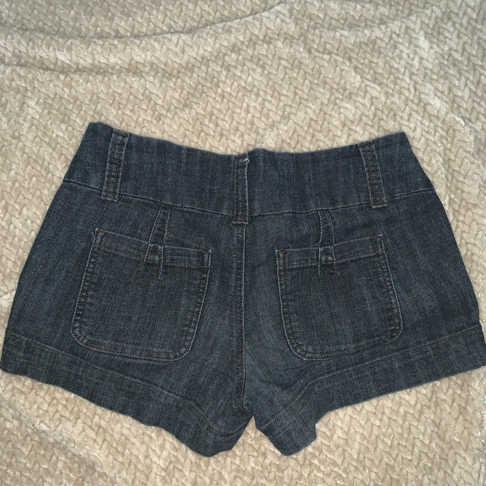 Blue denim shorts. Size 13